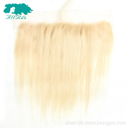 Very Full And Cheap 613# 10A 13x4 Swiss Lace 100% Brazilian Virgin Human Hair Straight 10"-20" Lace Frontal